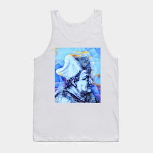 Lorenzo Valla Painting Portrait | Lorenzo Valla Artwork 14 Tank Top